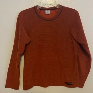 Women’s orange long sleeve Melanzana - medium